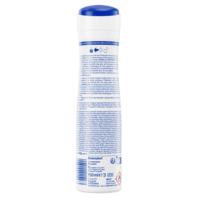 NIVEA Fresh Sensation Deodorant Spray 150 ML