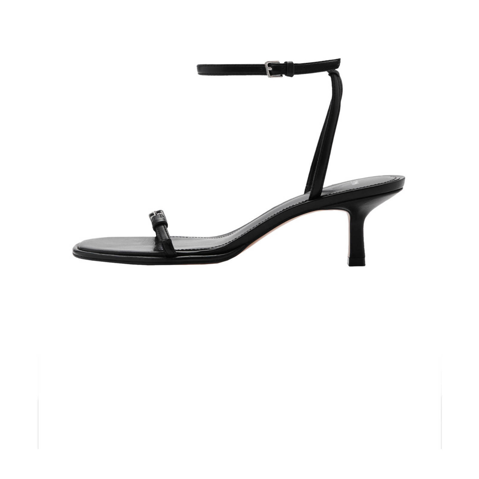 Mango sandalettes zwart
