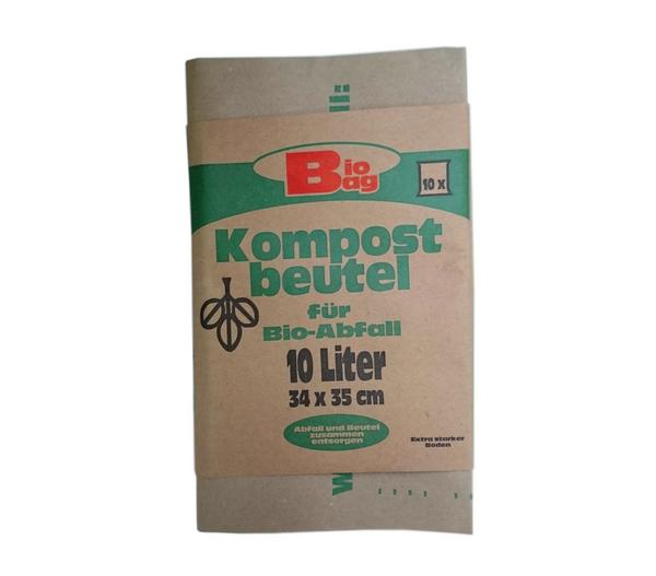Bio Bag Kompostbeutel, 10 l