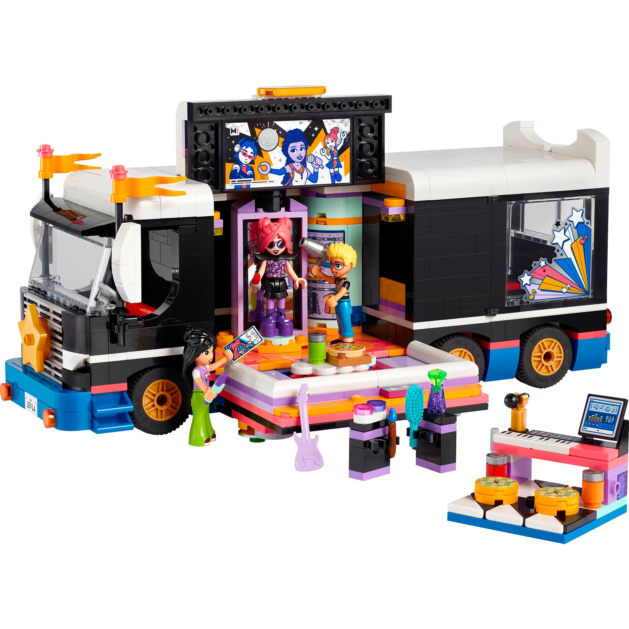 LEGO Konstruktionsspielzeug Friends Popstar-Tourbus