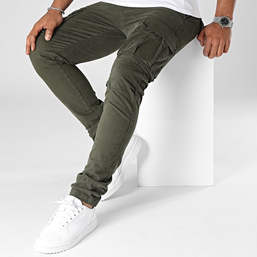 Pantalon Cargo Vert Kaki