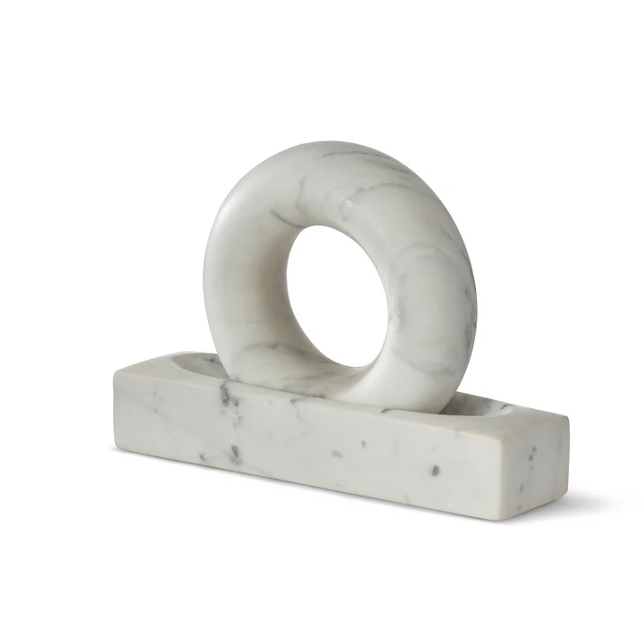 Design House Stockholm - Tondo Mörser, Marmor weiss