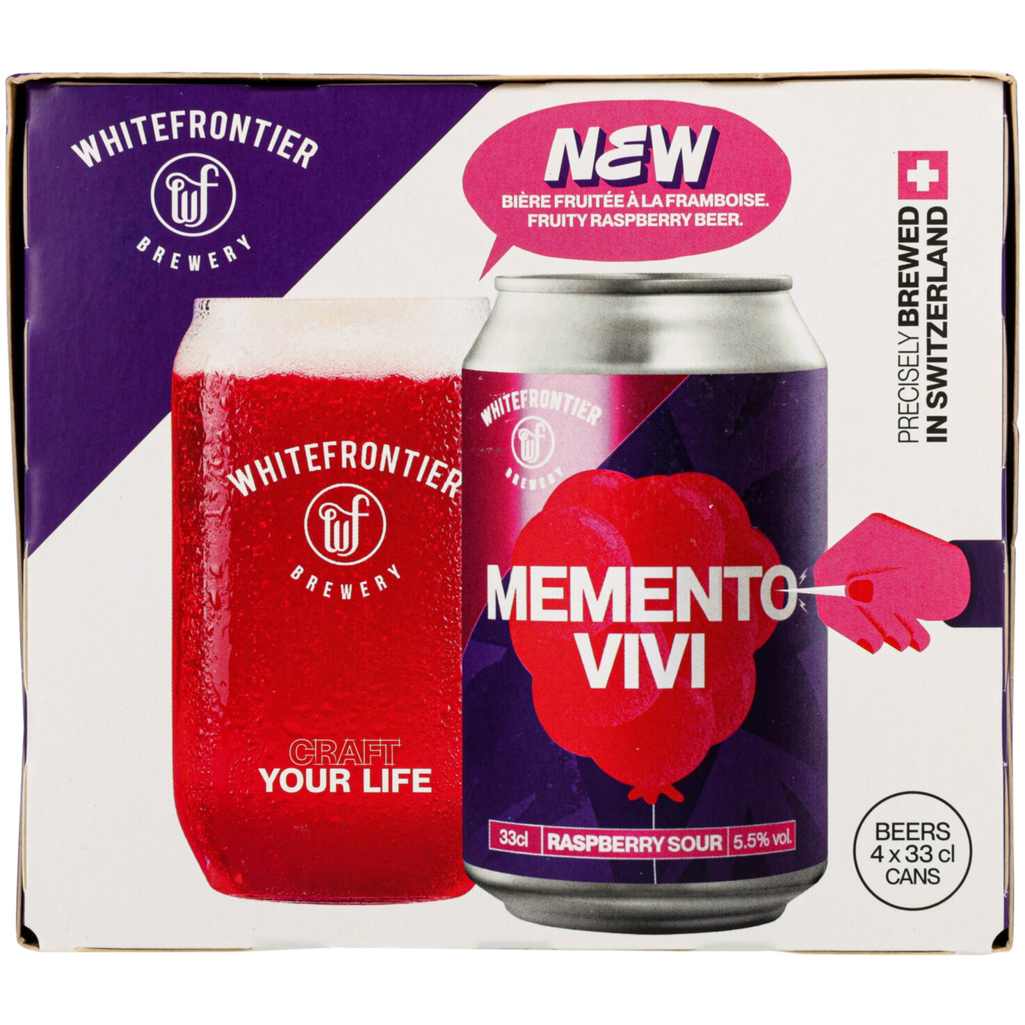 Whitefrontier Memento Vivi Dose 4x33CL -132cl