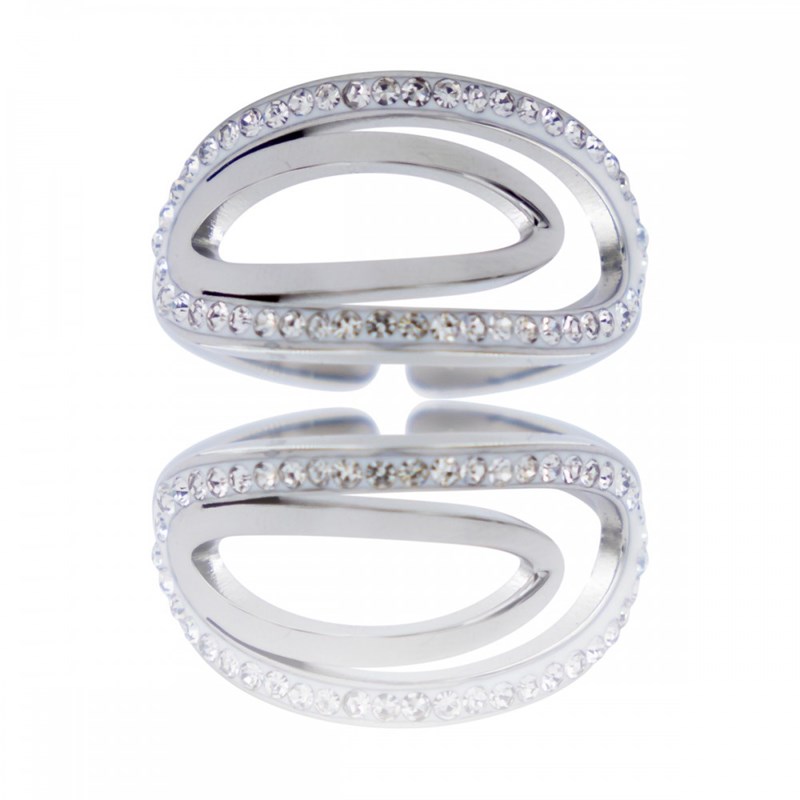 Belle Bague Femme Ornée avec Zirconium HOSTA