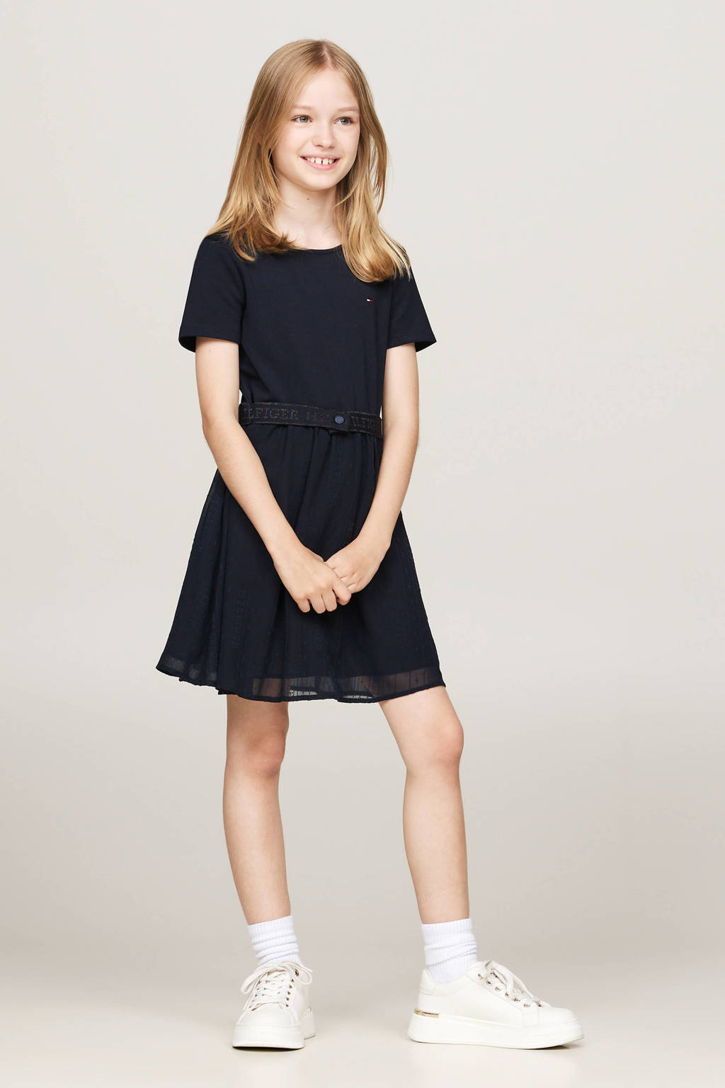 Tommy Hilfiger jurk donkerblauw