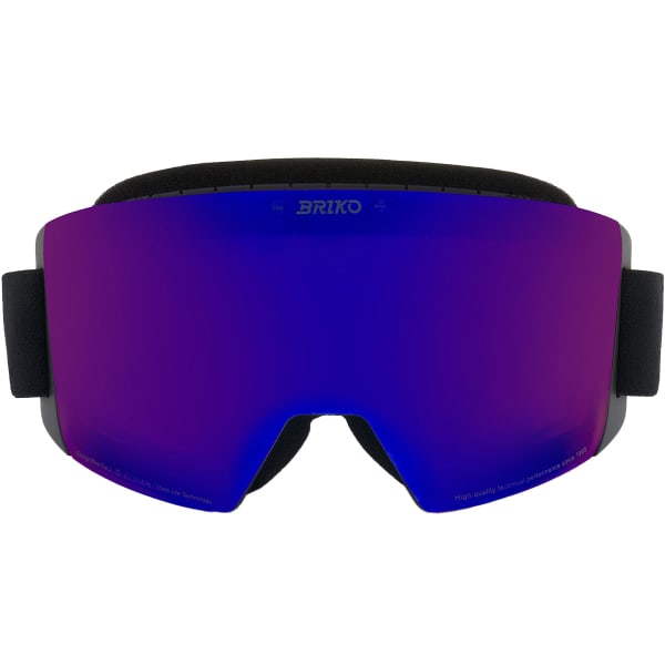 Masque de ski BRIKO TITAN 8 SHARP LITE 2 LENSES BLACK