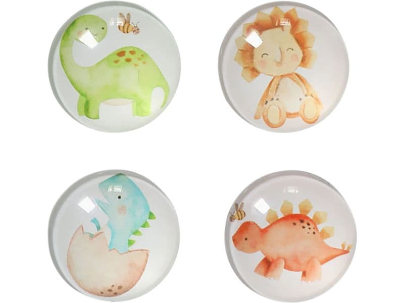 Zeller Present Magnete Dinos 4 Stück Magnetset