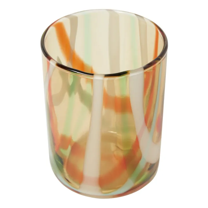 Tressé Verre effet tie & dye | Orange