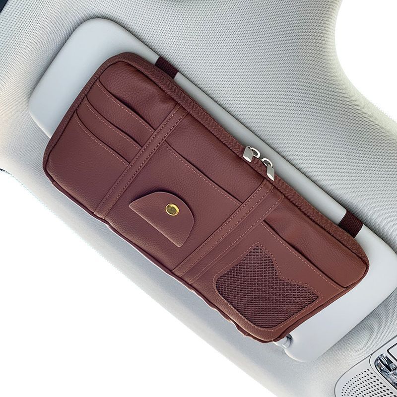 Evorest Bags - Auto zonneklep organizer tas van imitatieleer