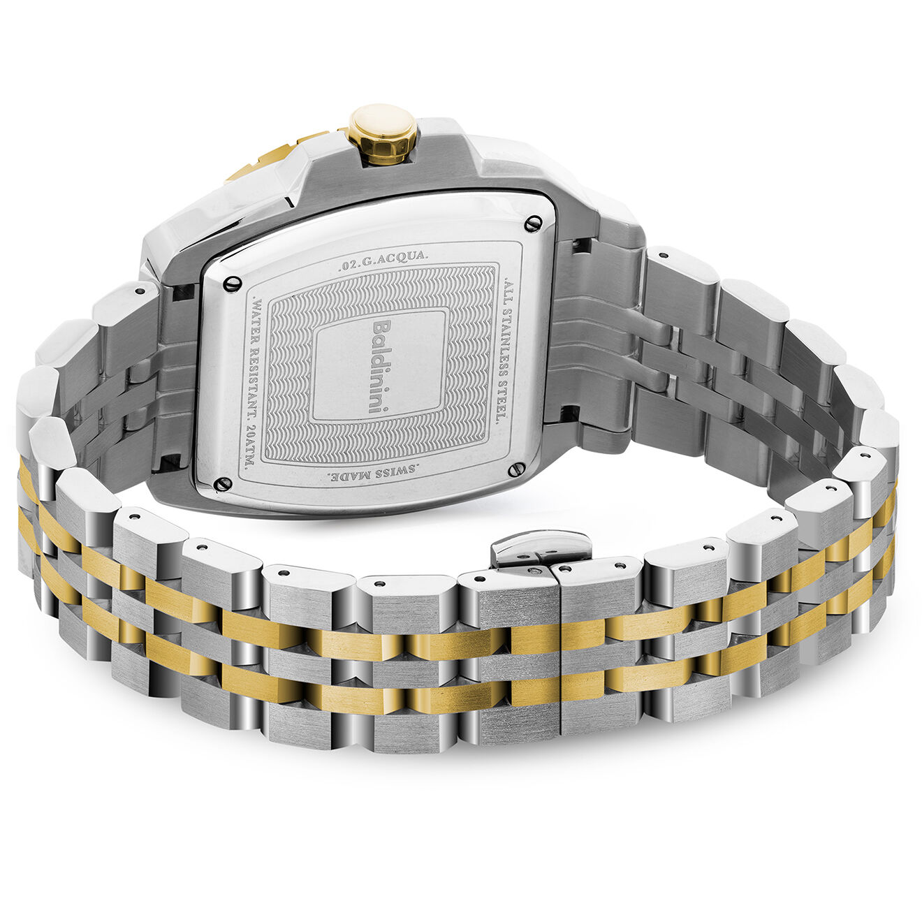Baldinini Montre Homme en Acier Acqua argenté/doré