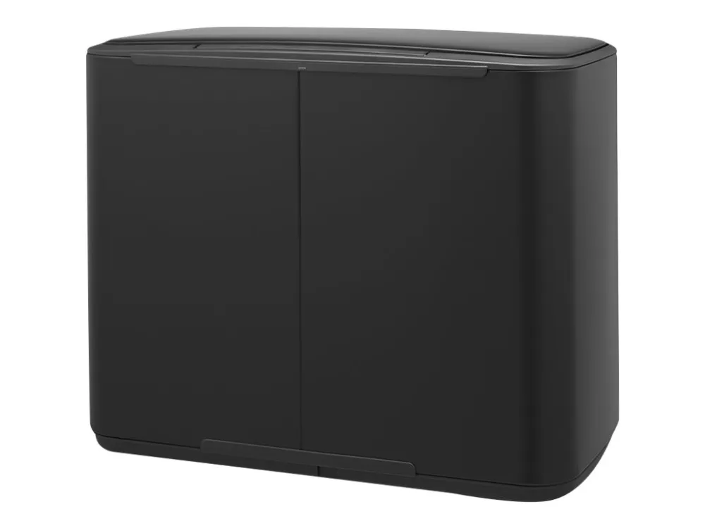 Brabantia Bo Pedal Bin - Skraldespand - fliplåg - 36 L - fodpedal - mat sort