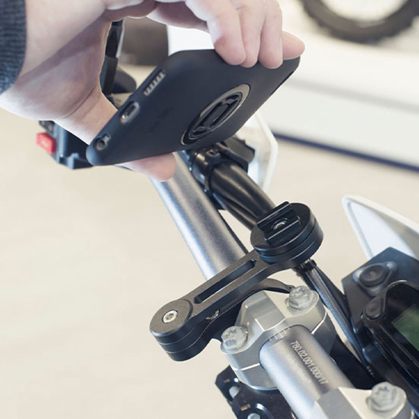 SP Connect - Support Guidon Moto Mount Pro Noir