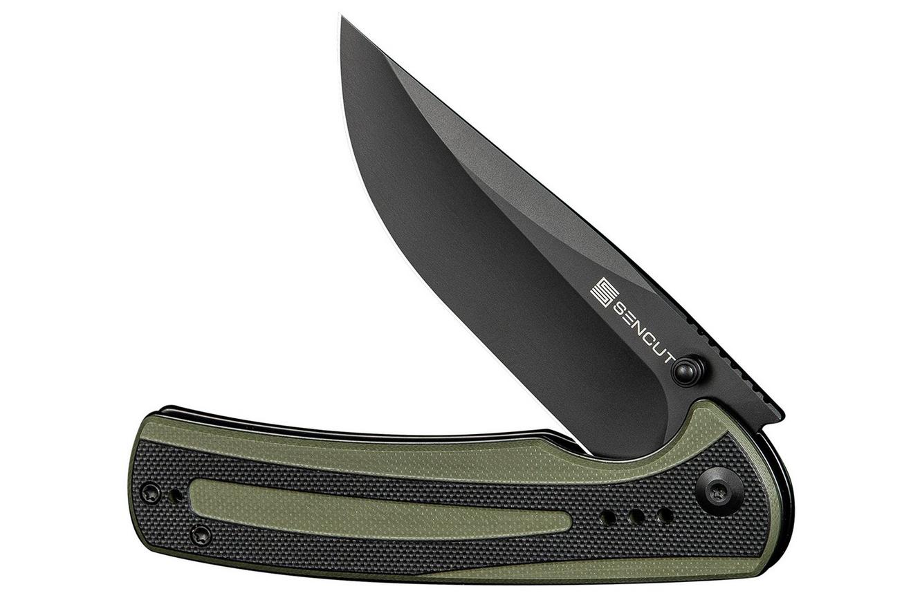 SENCUT Regnator S24057-2 Green/Black G10, zakmes
