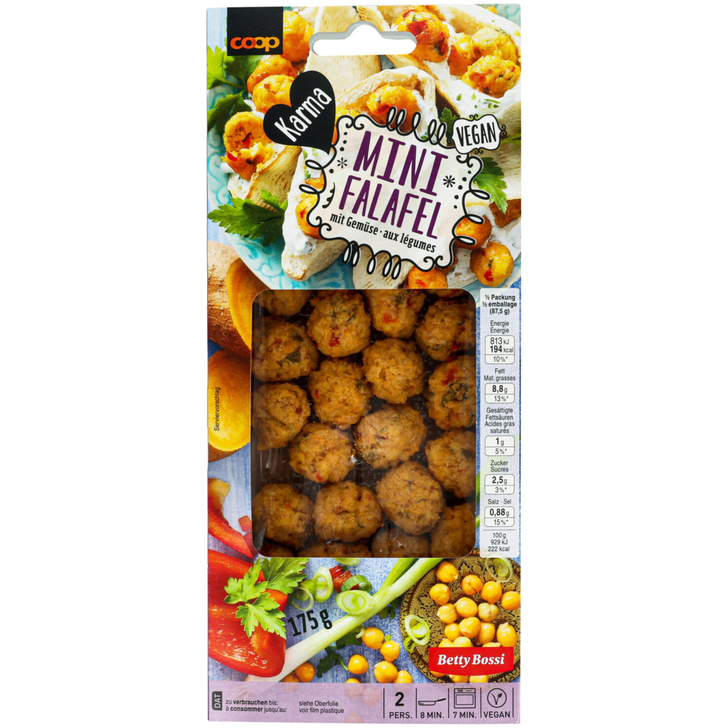 Karma Mini Gemüse Falafel Bällchen