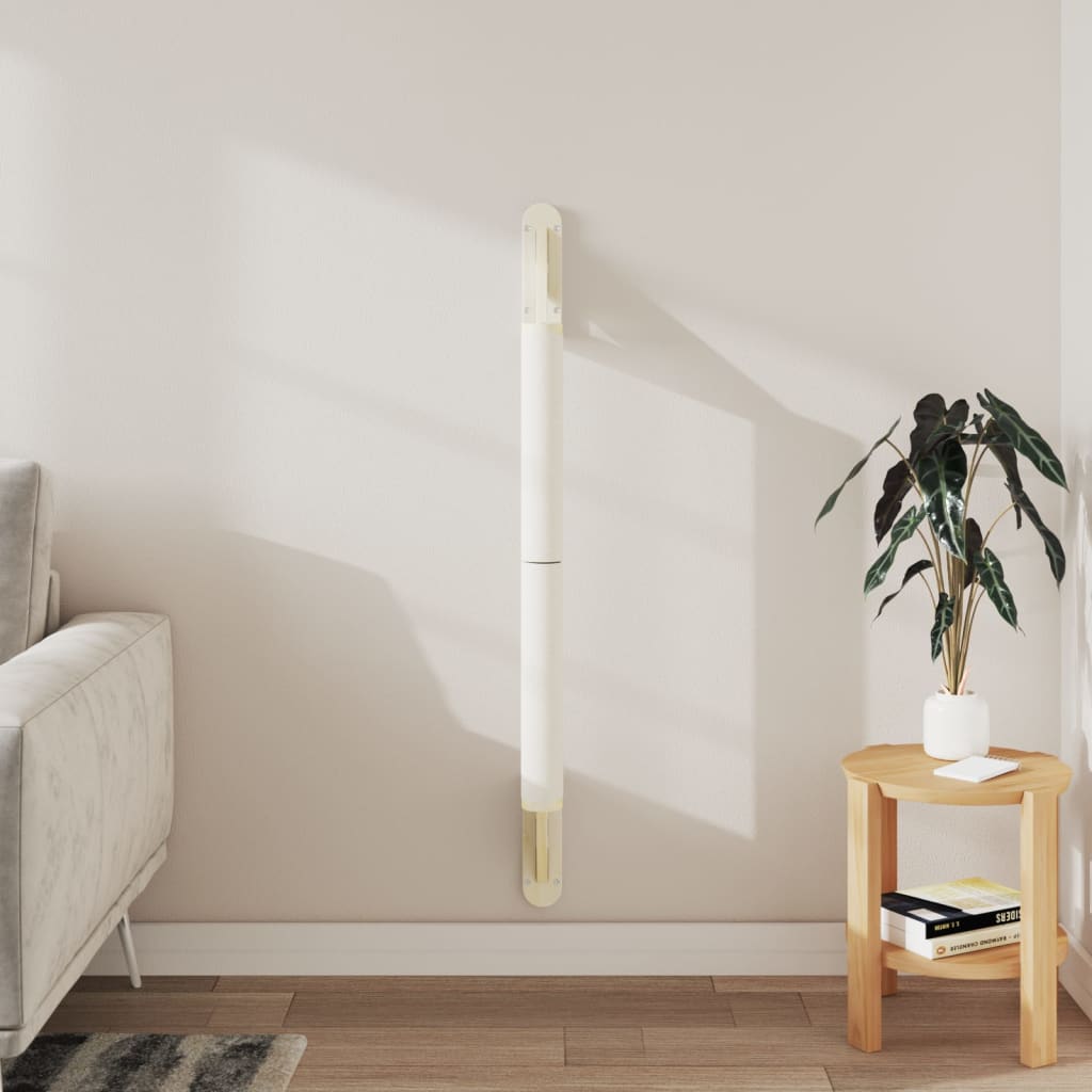 Arranhador de parede para gatos vidaXL, em sisal, 109 cm