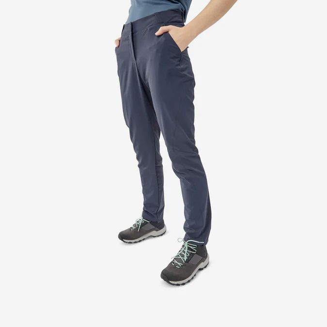 Decathlon Quechua - Calça de caminhada feminina Quechua para montanha MH100