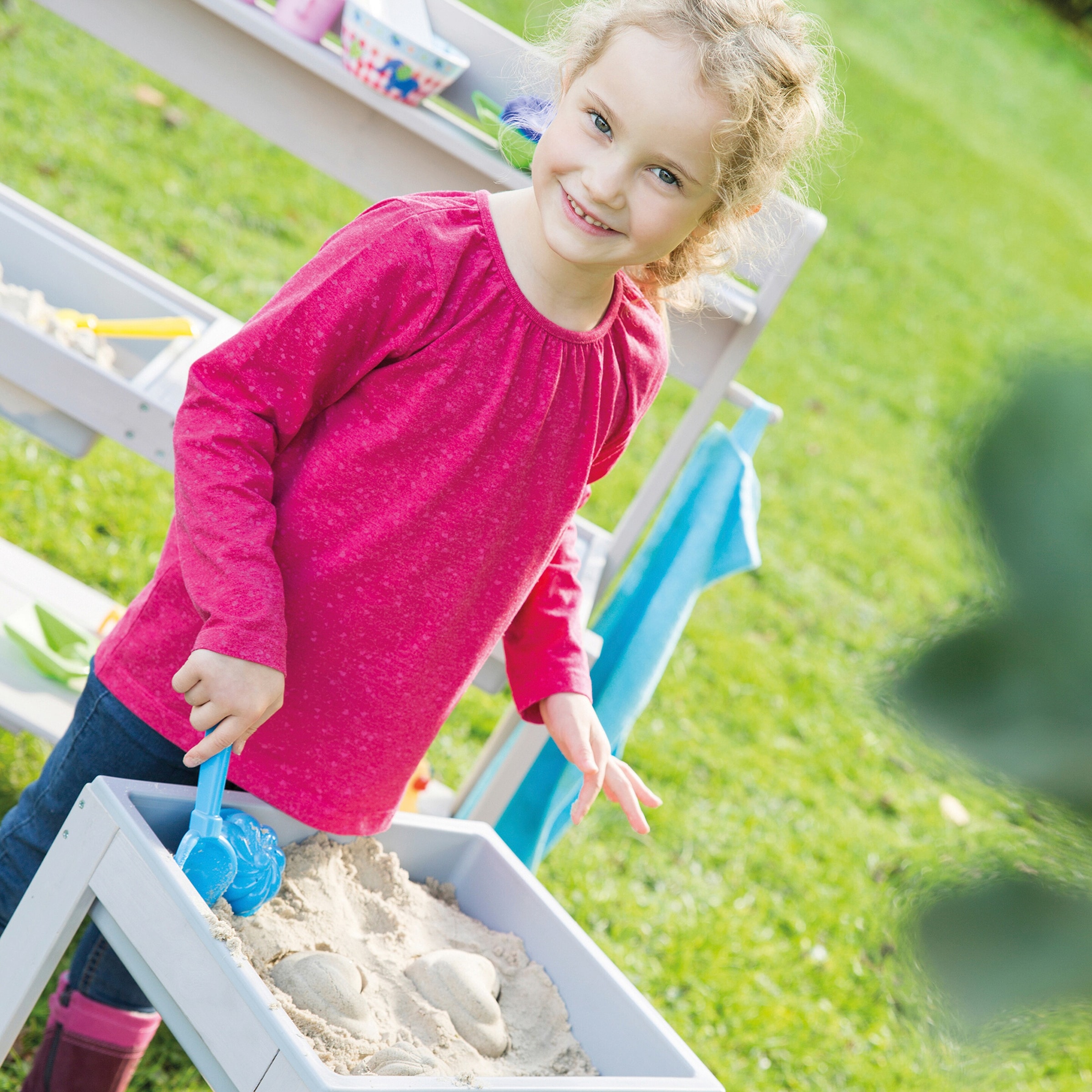 roba Outdoor Spieltisch 'TINY' Outdoor +mit Spielwanne Outdoor +