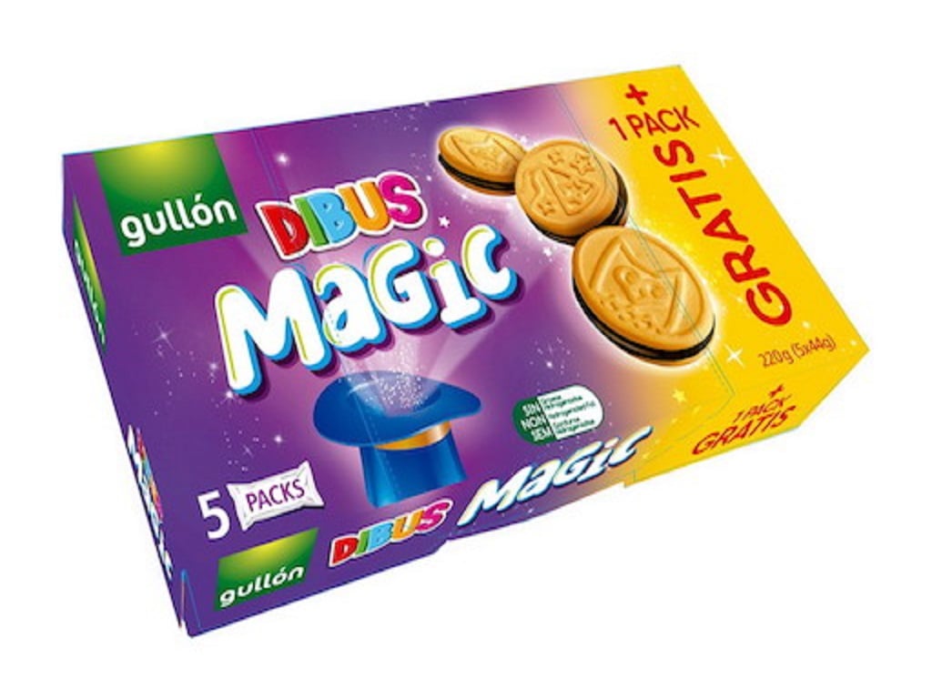 BOLACHAS RECHEADAS GULLON MAGIC 220 G