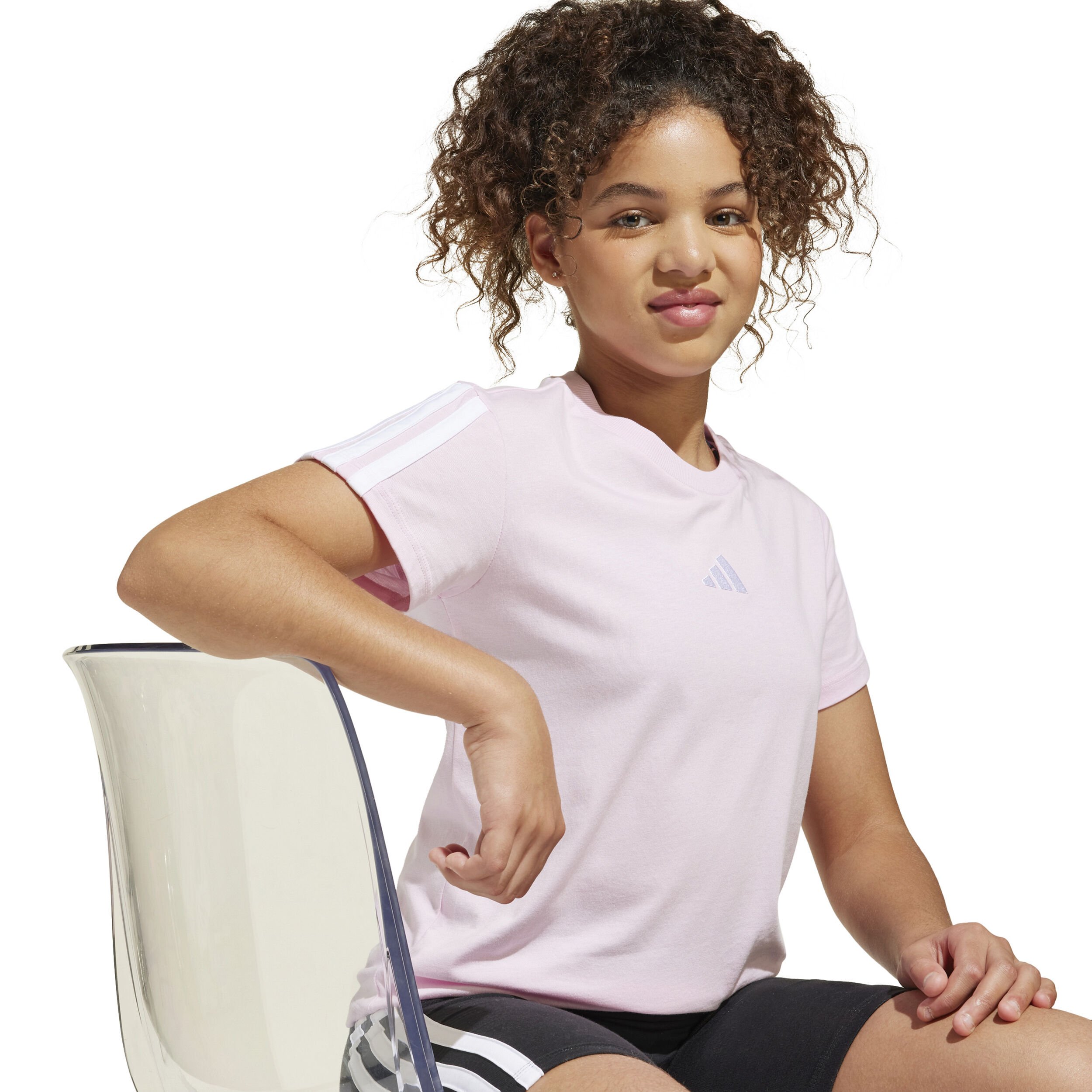 adidas Essentials T-shirt Enfants - Vieux Rose