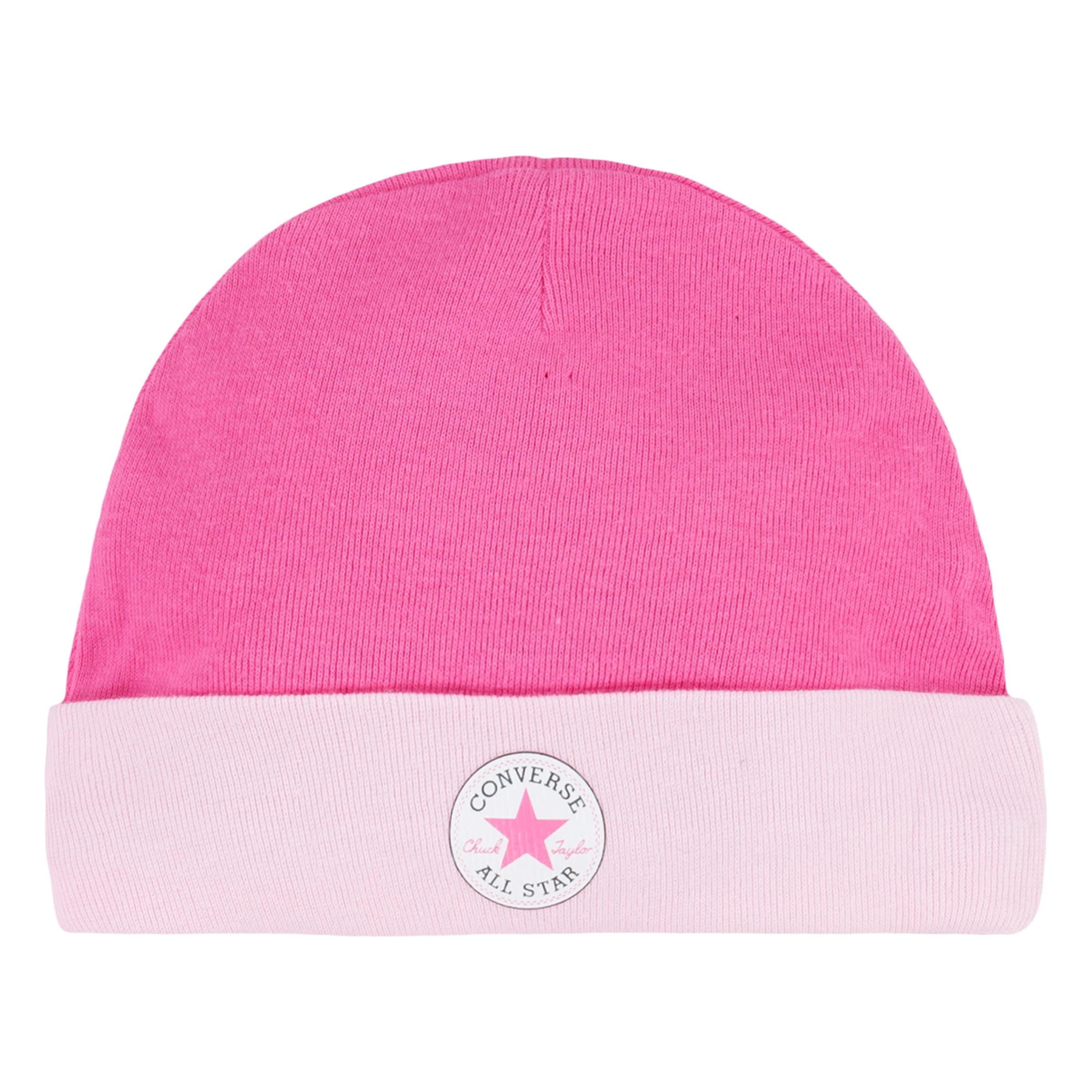 Converse Neugeborenen-Geschenkset »CHUCK INFANT HAT BIB BOOTIE SET 3PC«, 3 Stk. für Babys