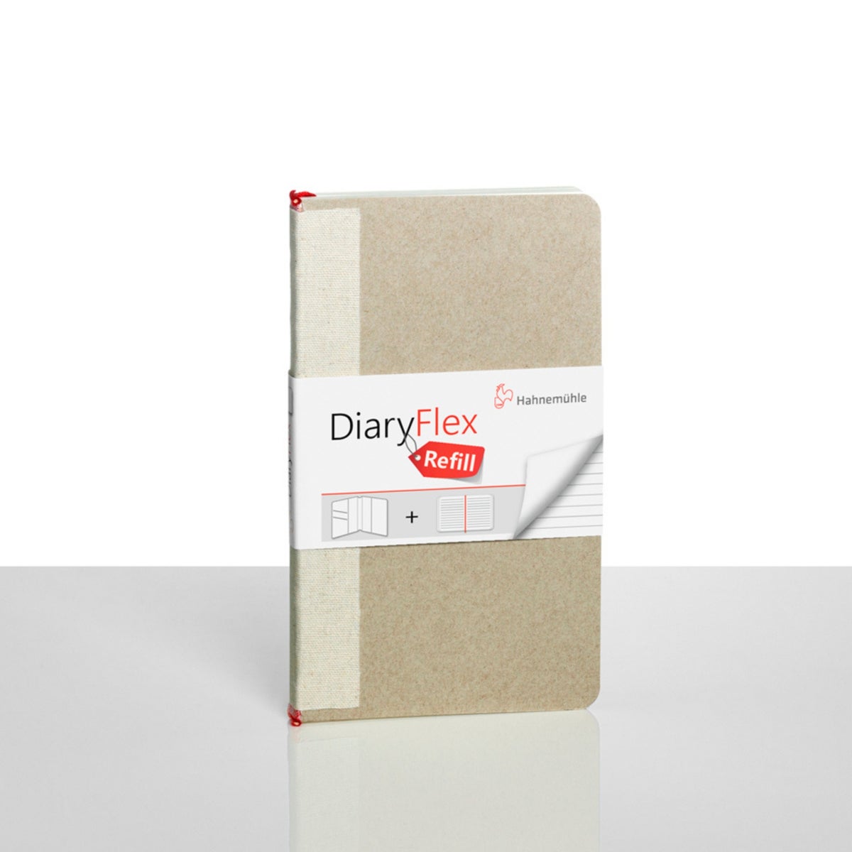 Hahnemühle papier DiaryFlex, 10,4 x 18,2 cm, 100 g/m²