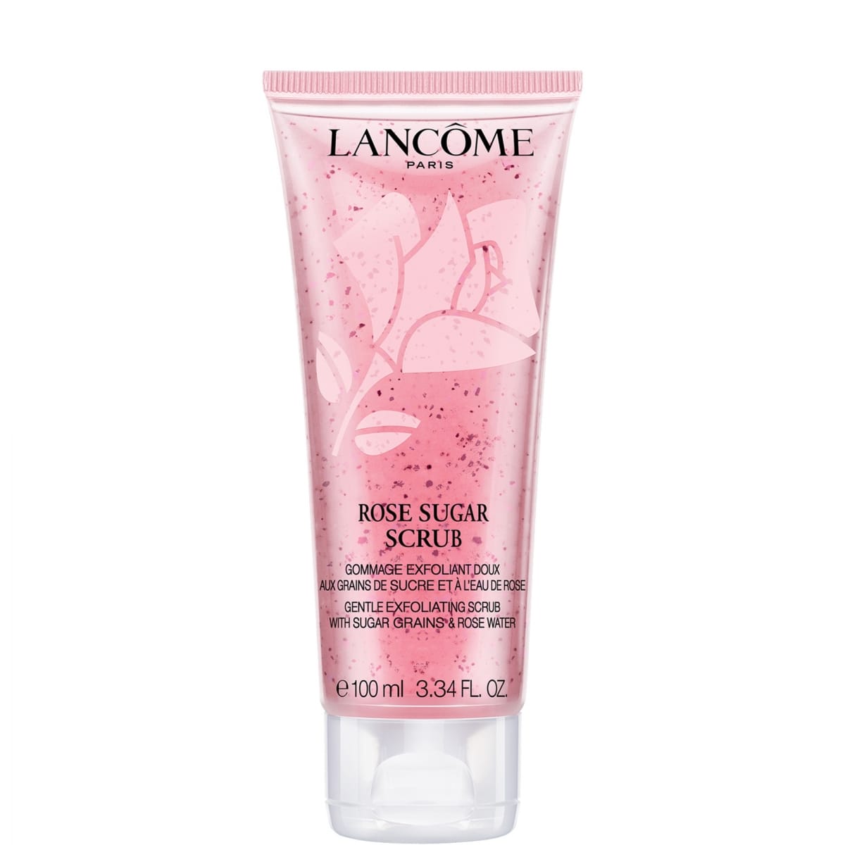 LANCÔME Rose Sugar Scrub Gommage exfoliant doux aux grains de sucre et à l’eau de rose