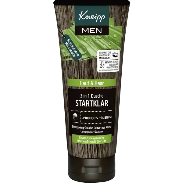 MEN 2 in 1 Dusche Startklar