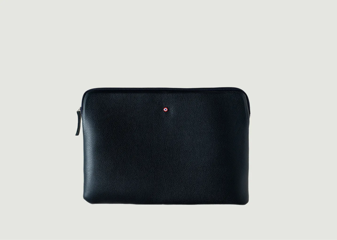 Pochette d'ordinateur Gabriel cuir grainé Larmorie