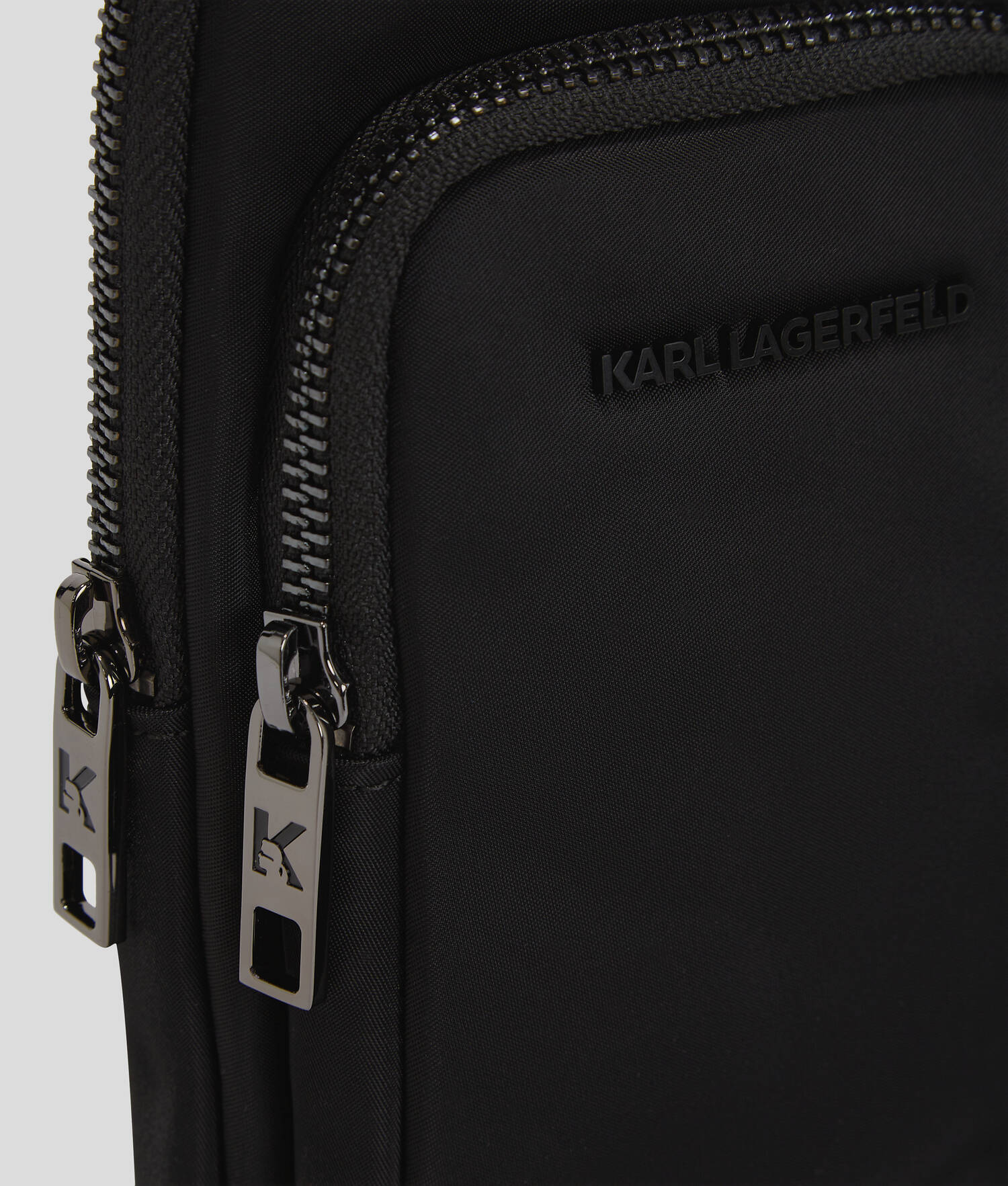 POCHETTE EN NYLON K/ESSENTIAL - Noir
