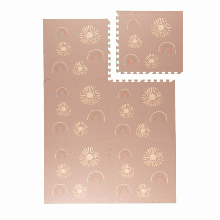 Foam puzzelmat - Alfie Sun Roze