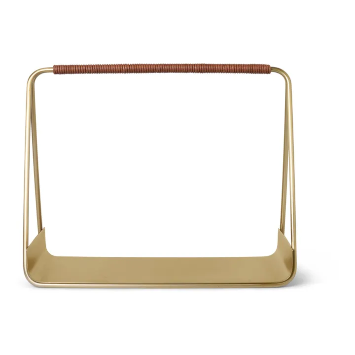 Ferm Living Porte bûches | Doré