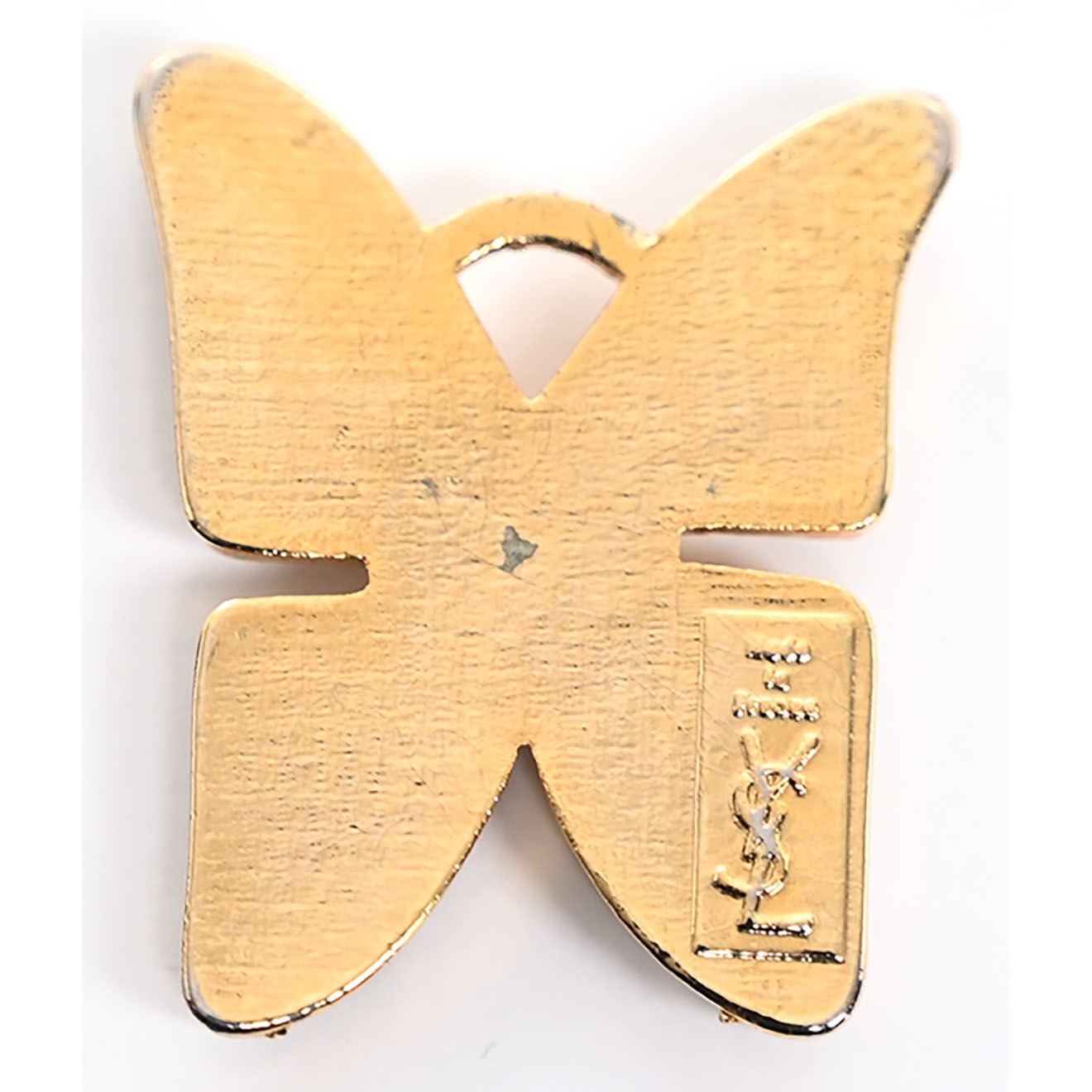 Saint Laurent Pendentif Papillon violet - Neuf sans étiquette