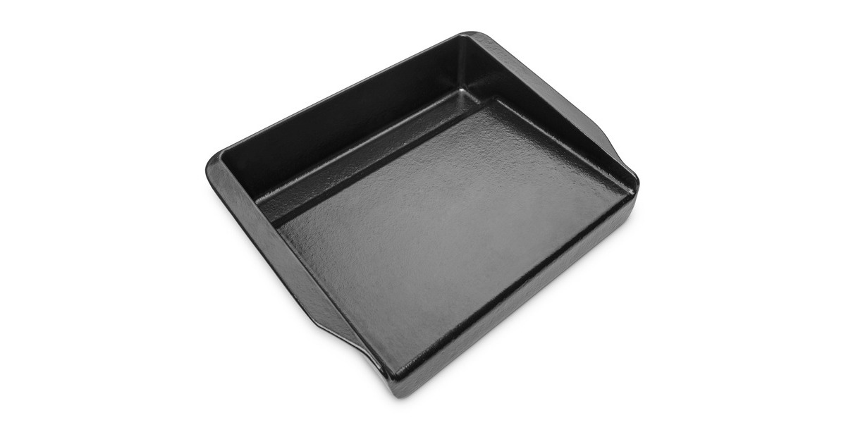 WeberBakplaat - Pulse 1000/2000 serie grillplaat  (Zwart)