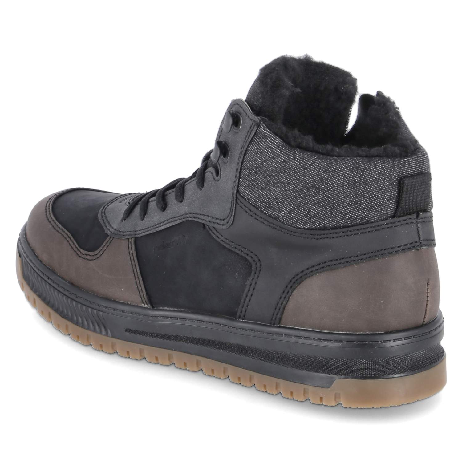 Rieker Winterboots - moro/black/schwarz/schwarz/sch