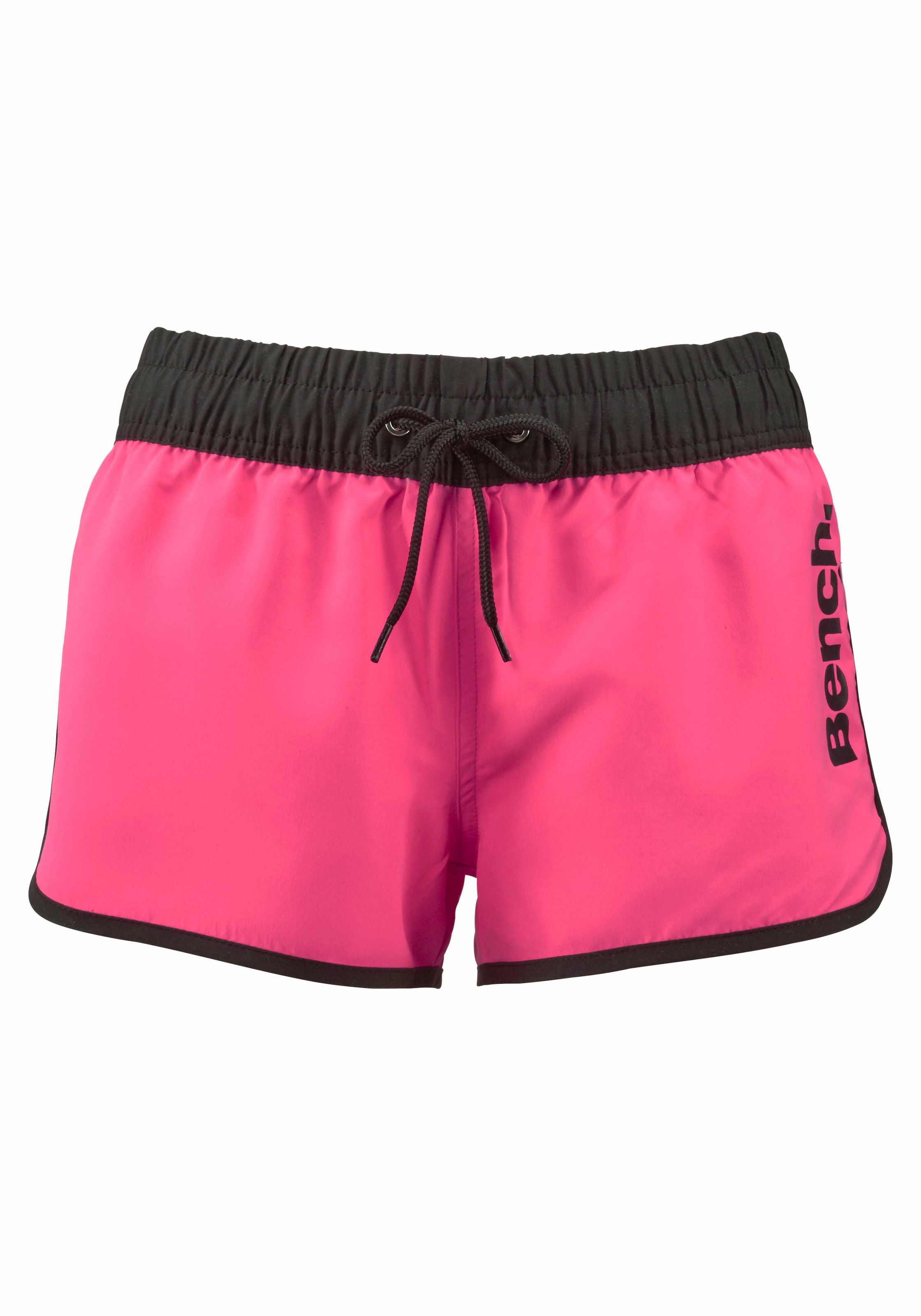 Bench. Badeshorts , aus Microfaser, mit Aussenkordel, mit Gesässtasche, mit Klettverschluss