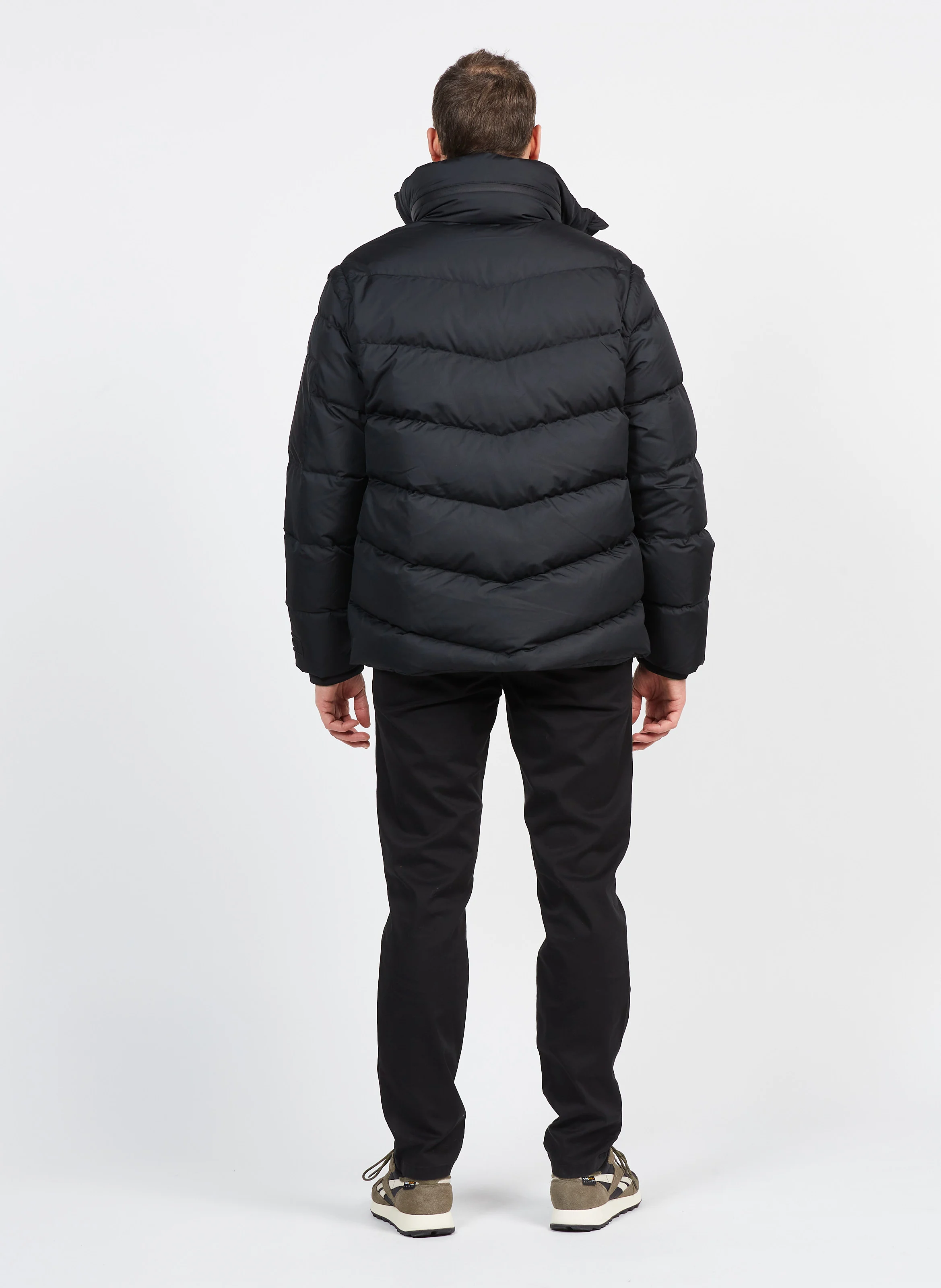 Chino slim en coton| Noir