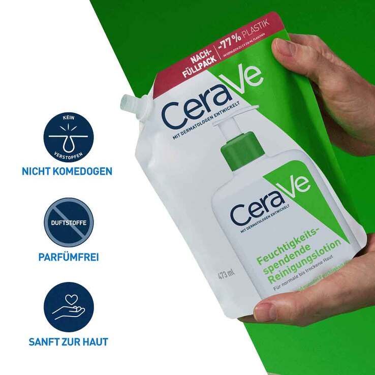 CeraVe feuchtigkeitsspendende Reinigungslotion , 473 ml
