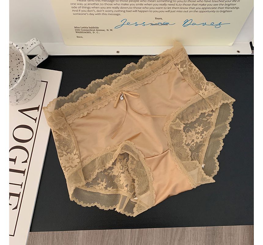 camikiss - Hoge taille kanten slipjes