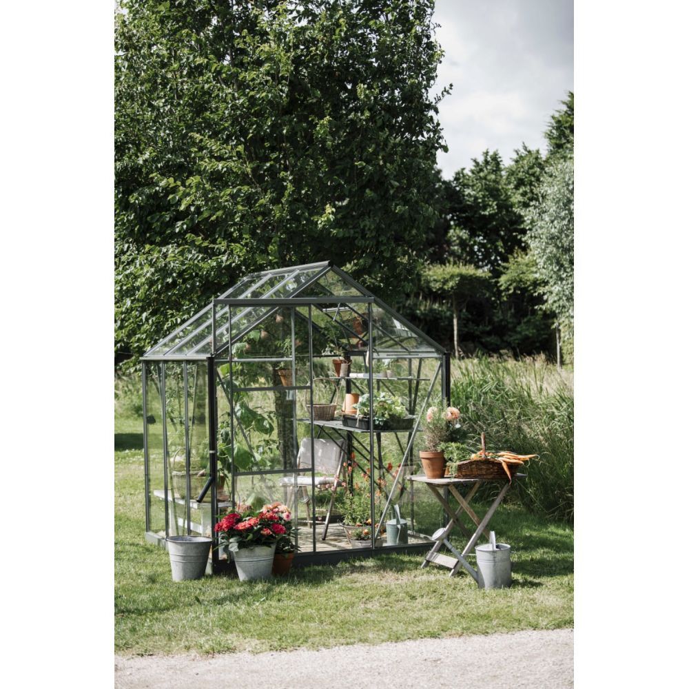 Royal Well Kate I - Tuinkas - Groen - 217x192x192 cm - Veiligheidsglas & polycarbonaat