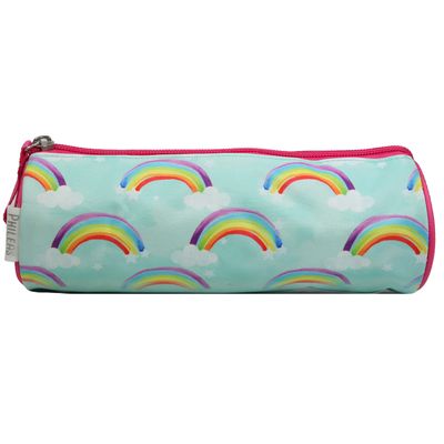Trousse ronde Phileas - 1 compartiment - arc-en-ciel - Bagtrotter