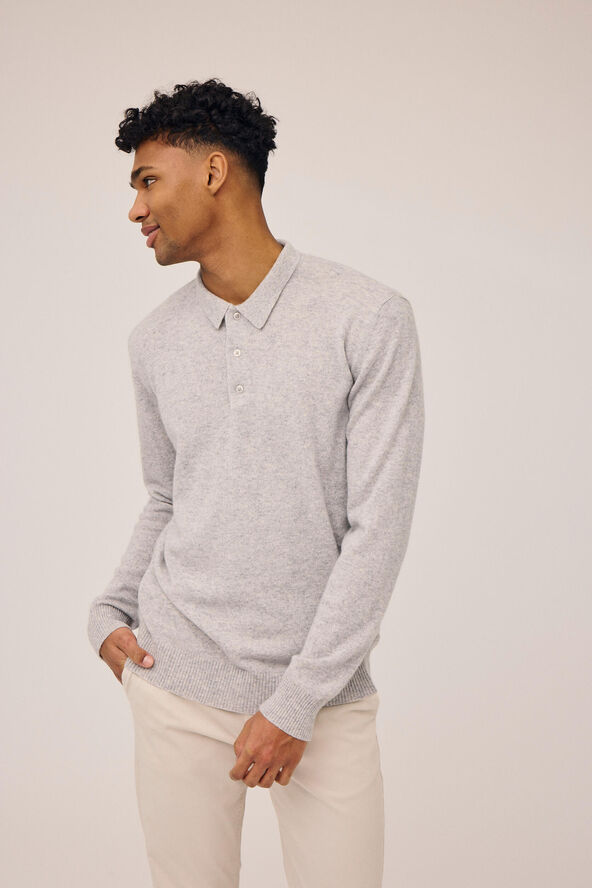 Magasin du Nord Collection Mads 4 - 100% Cashmere Light grey melange