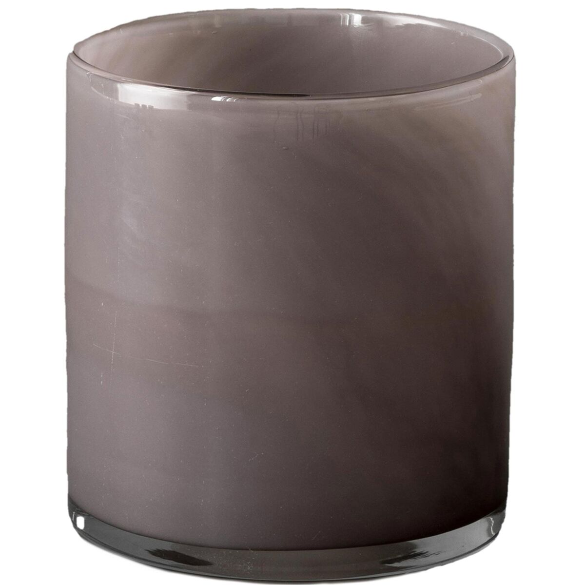 Lyric telysglass, purple grey, small