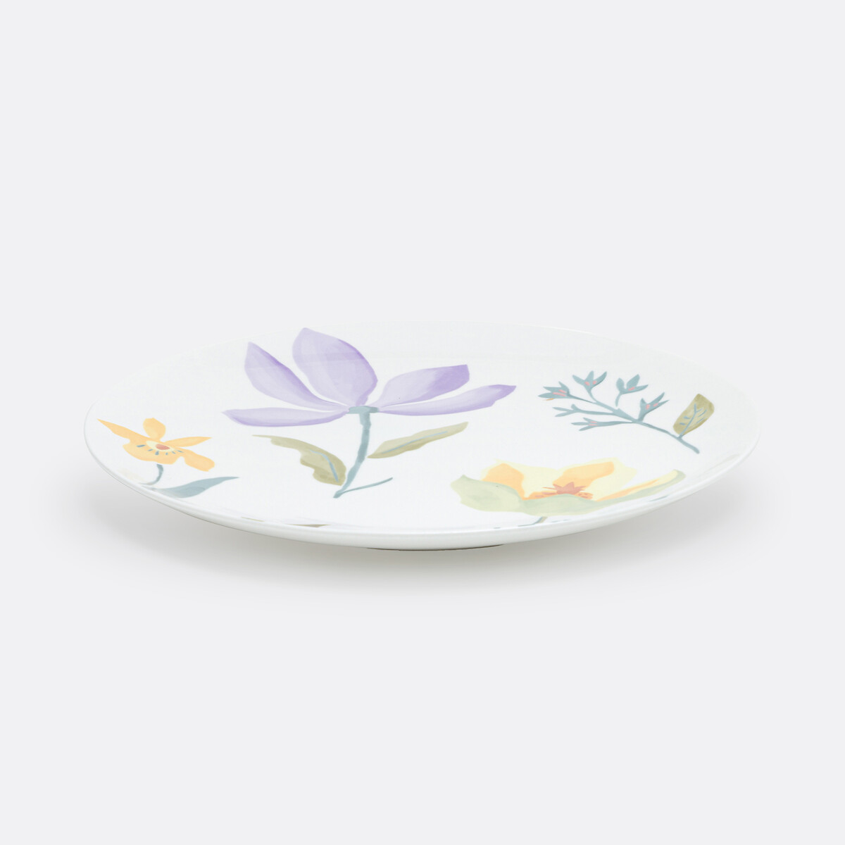 LA REDOUTE INTERIEURS<br>Conjunto de 4 pratos de porcelana, Delila