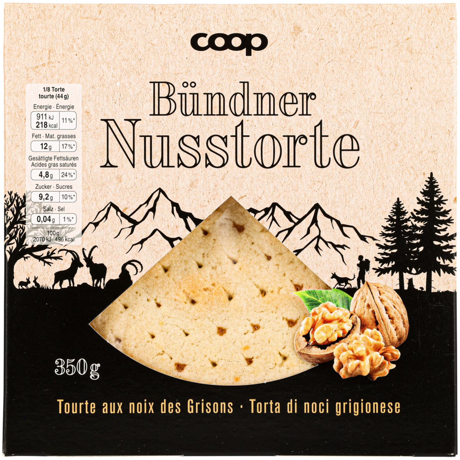 Bündner Nusstorte