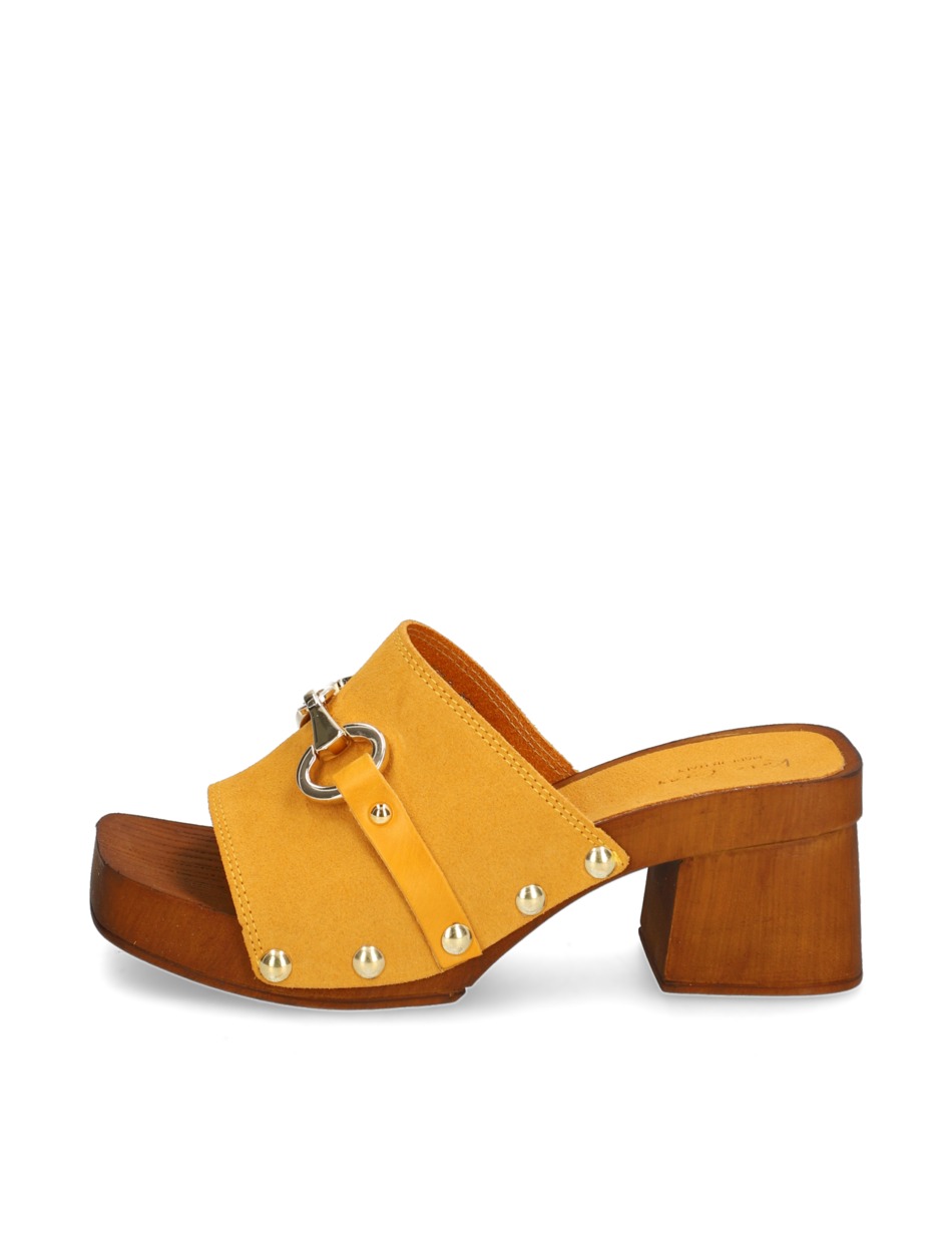 Veloursleder Pantoffel