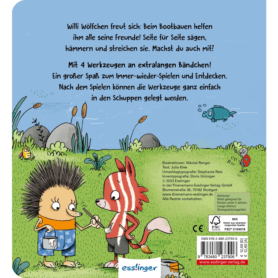 Thienemann Willi Wölfchen: Wir bauen ein Boot!