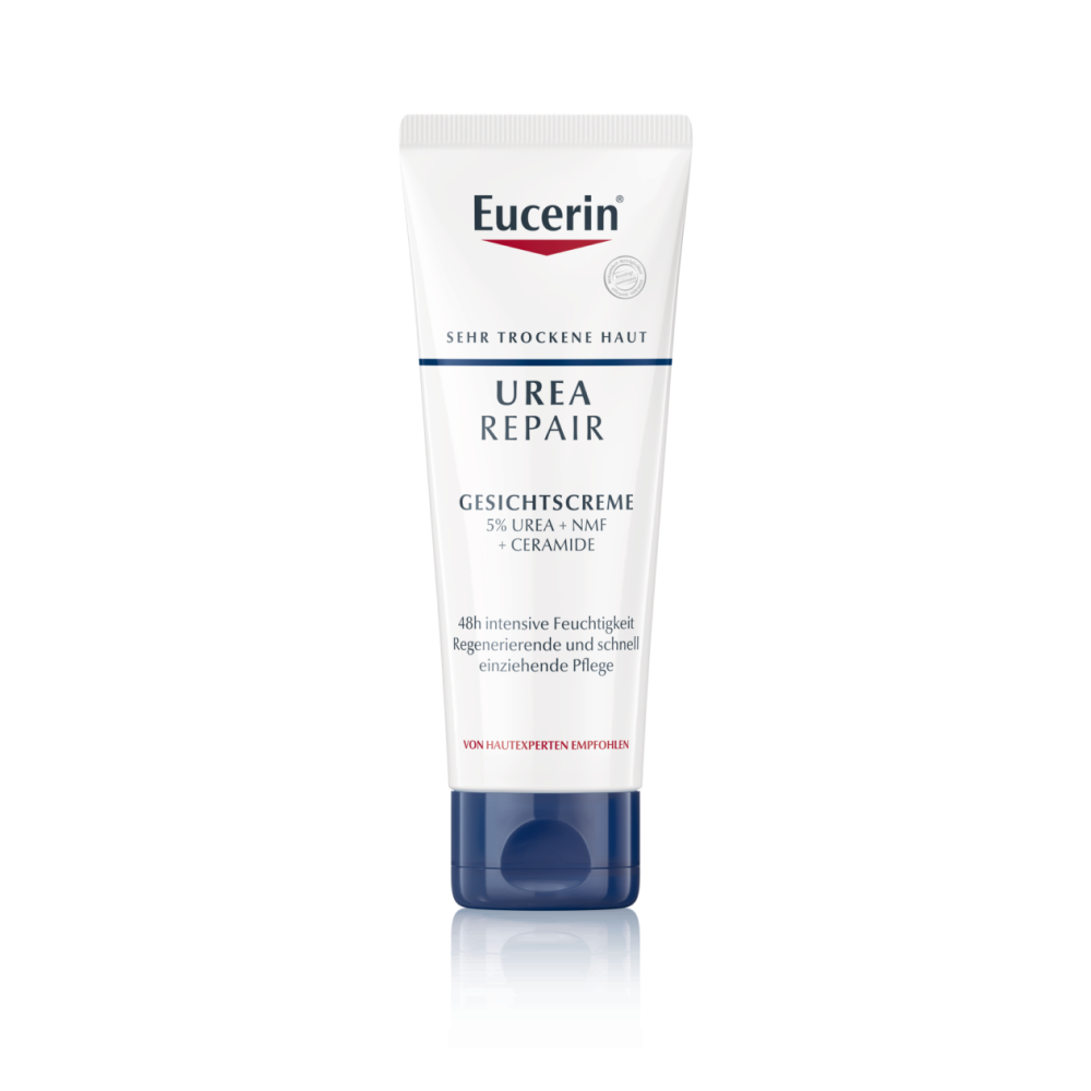 EUCERIN UreaRepair Gesichtscreme 5 %<br>50 ml, Tube, Creme, Urea