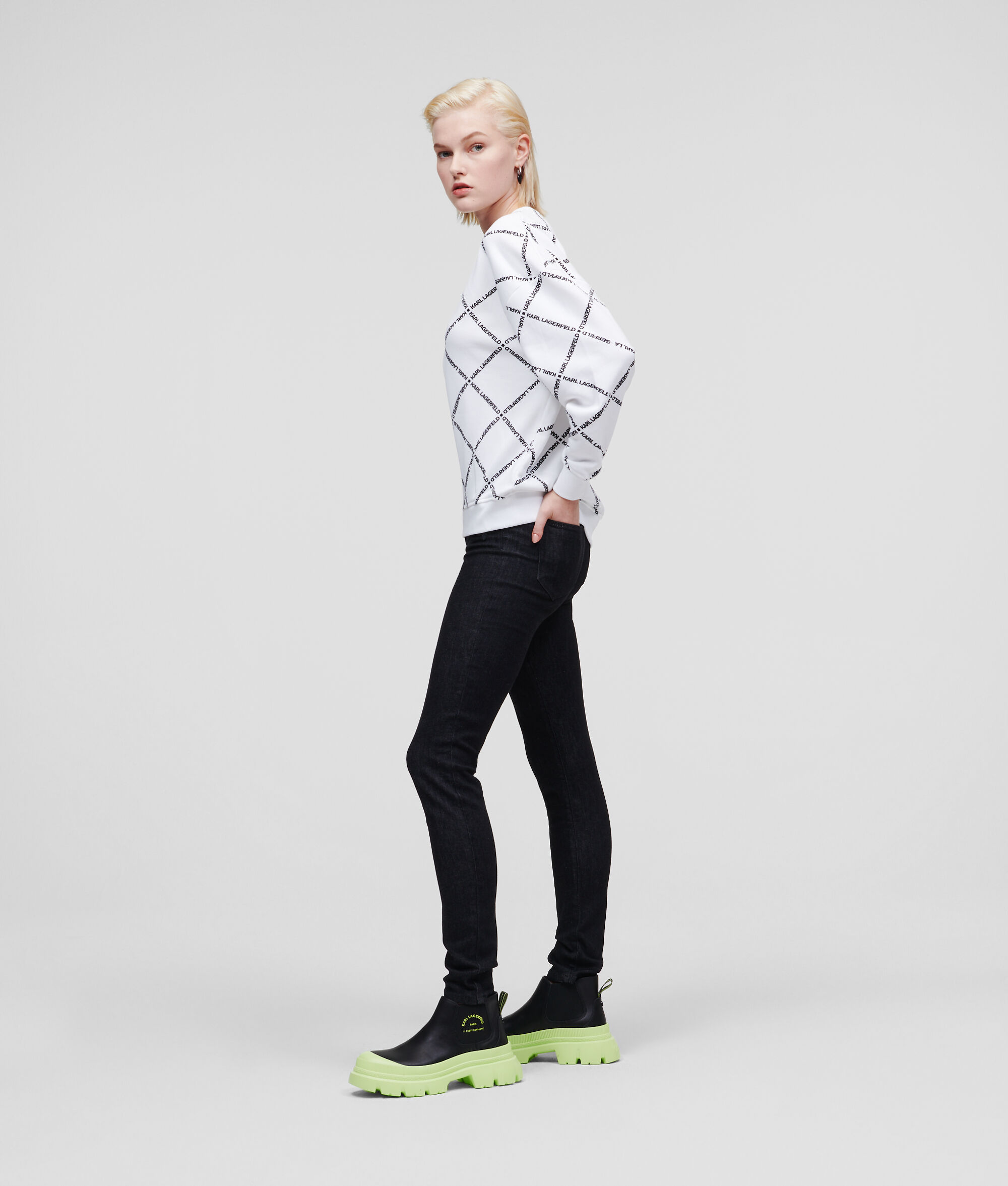 SWEAT-SHIRT IMPRIMÉ LOGO DIAMANT