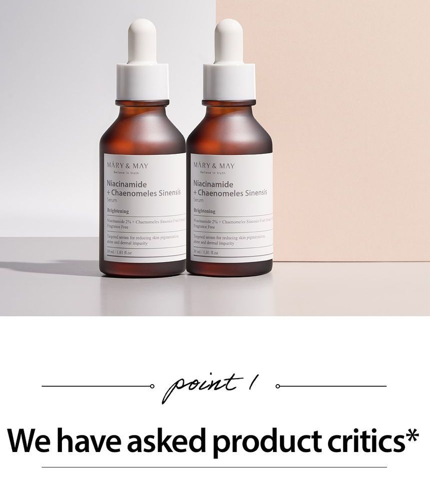 Mary&May - Niacinamide + Chaenomeles Sinensis Serum