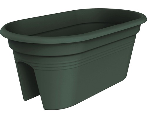 elho Green Basics Flower Bridge plantenbak, kunststof, 55x29x22 cm, groen, inclusief beugel